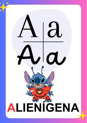 Capa de Alfabeto de Parede