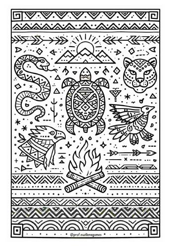 Capa de Livrinho de Grafismos Indígenas