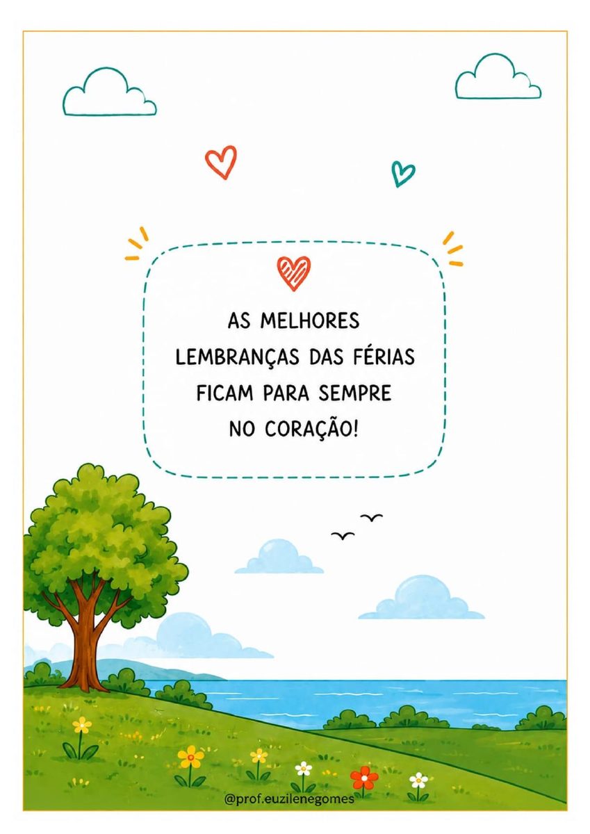 Amostra de Diário de Férias do Estudante